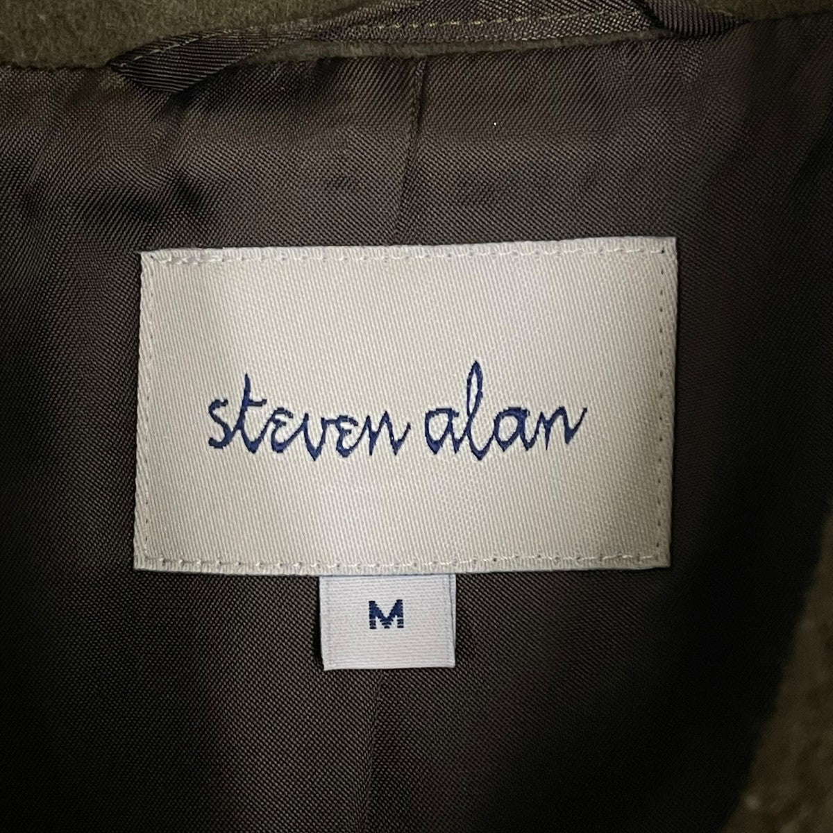 STEVEN ALAN(スティーヴンアラン) WOOL BEAVER TENT COAT8225-260-0227