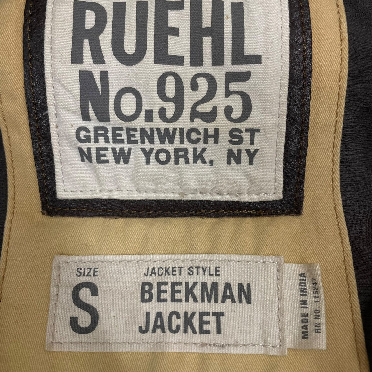 RUEHL No．925ミリタリージャケット 古着・中古-5枚目のアイテム画像