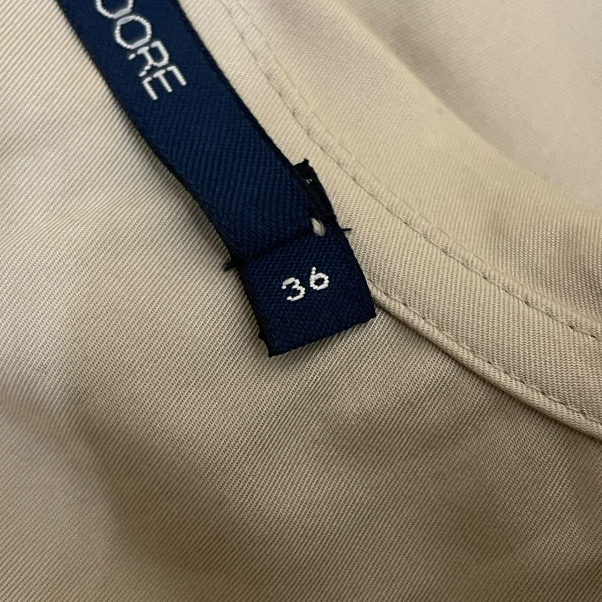 SOFIE D’HOORE ウエスト紐付き 五分丈 トレンチコート 古着・中古-5枚目のアイテム画像