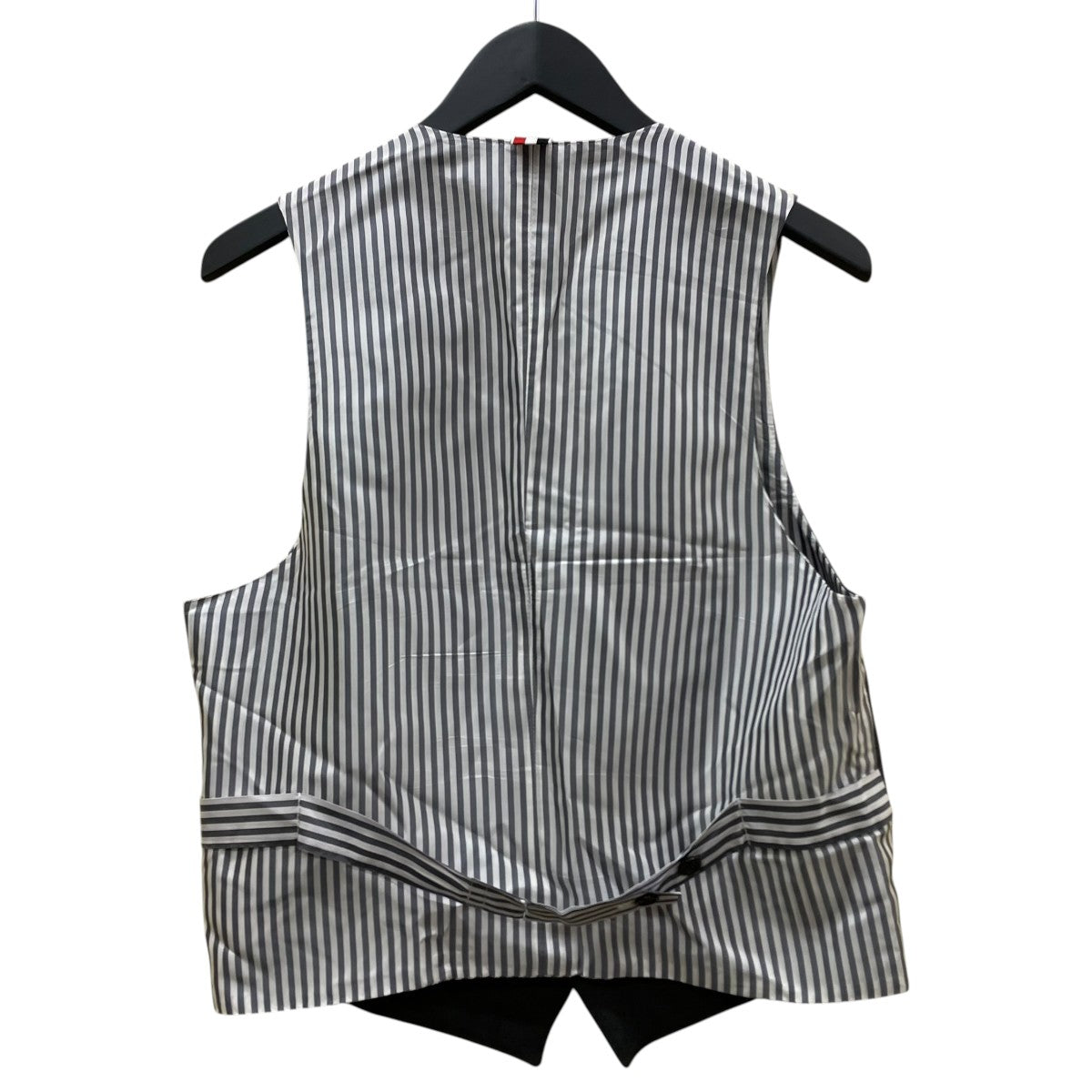 Thom Browne ストライプ柄 切替 スーツベスト ジレ ベスト 古着・中古-2枚目のアイテム画像