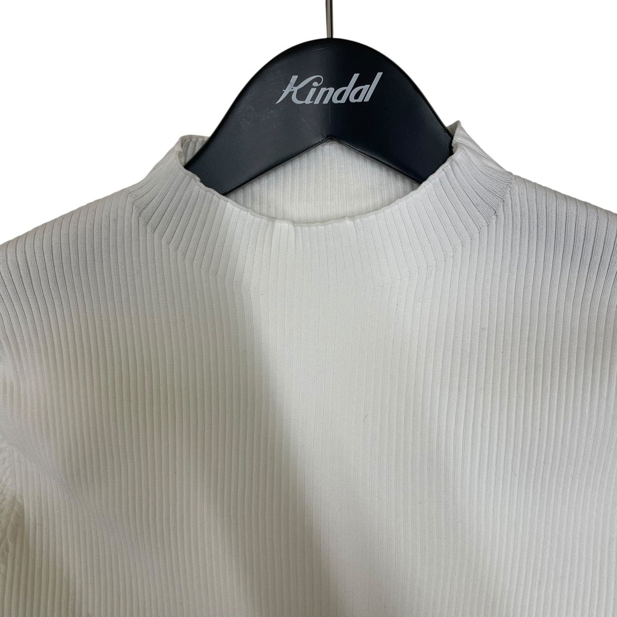 UNITED ARROWS 23AWジャカードコンビ フレアスリーブ ニット 長袖ニットロングスリーブカットソー1513 183 4706 古着・中古-3枚目のアイテム画像