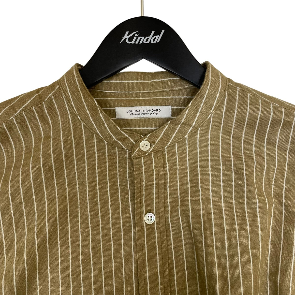 JOURNAL STANDARD パターン バンド フランネル シャツバンドカラーシャツ25050600559030 古着・中古-3枚目のアイテム画像