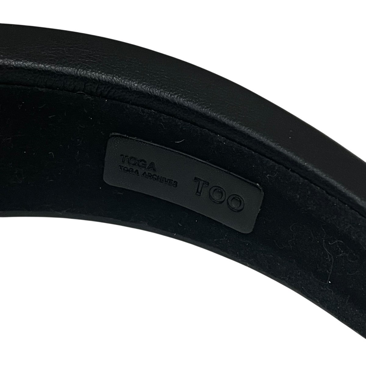 TOGA ARCHIVES LEATHER HEADBAND 古着・中古-5枚目のアイテム画像