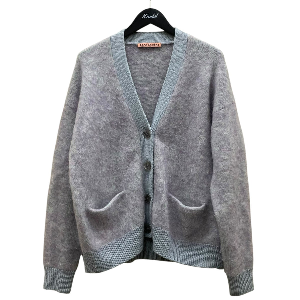 ACNE STUDIOS 21AW ウールモヘヤカーディガンFN-WN-KNIT000515 古着・中古-1枚目のアイテム画像