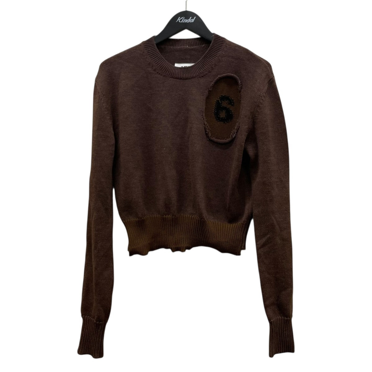 ショート丈 クルーネックニットS52HA0260