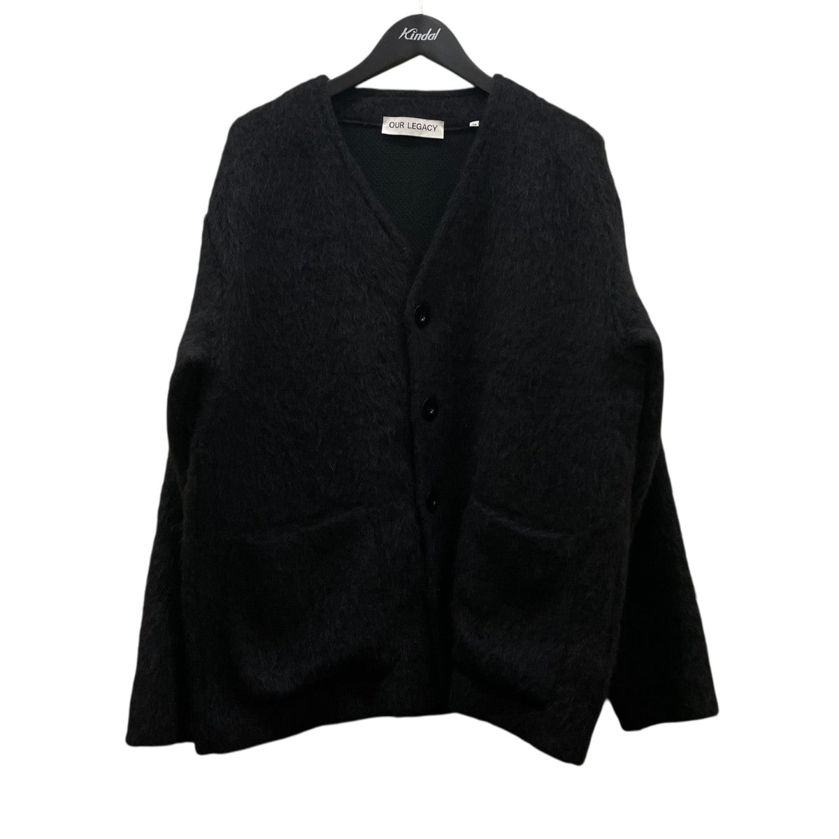 アワレガシー アワーレガシー モヘア カーディガン ブラック M4206CBM OUR LEGACY(アワーレガシー) CARDIGAN BLACK MOHAIRモヘヤカーディガン