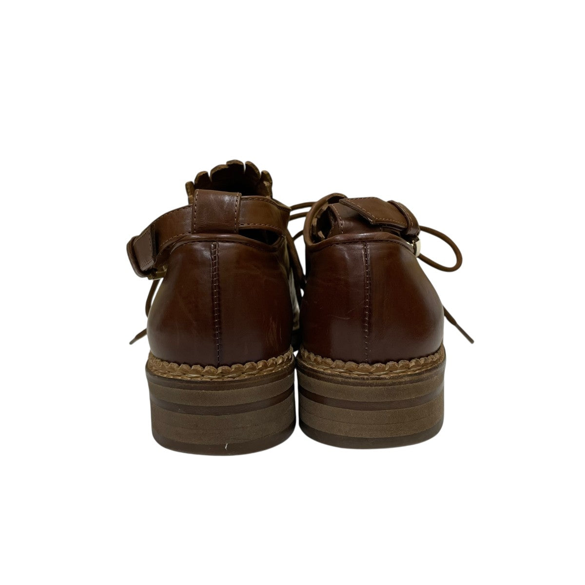MaxMara イタリア製 レースアップ ドレスシューズ 古着・中古-3枚目のアイテム画像