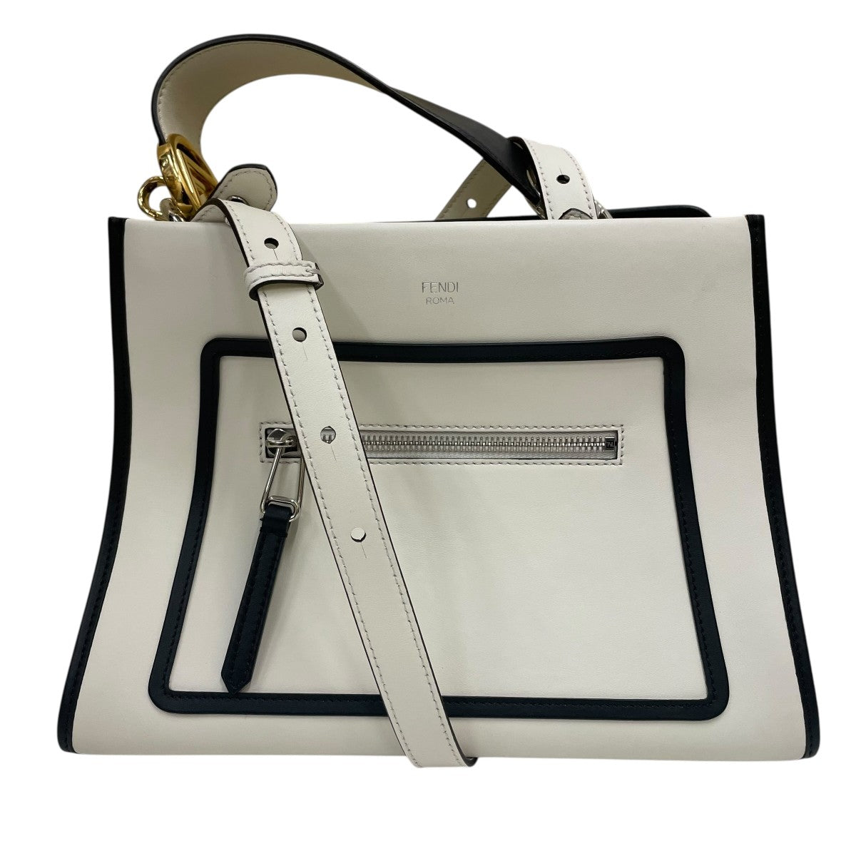 FENDI ラナウェイ スモール2WAYハンドバッグ8BH344 古着・中古-1枚目のアイテム画像