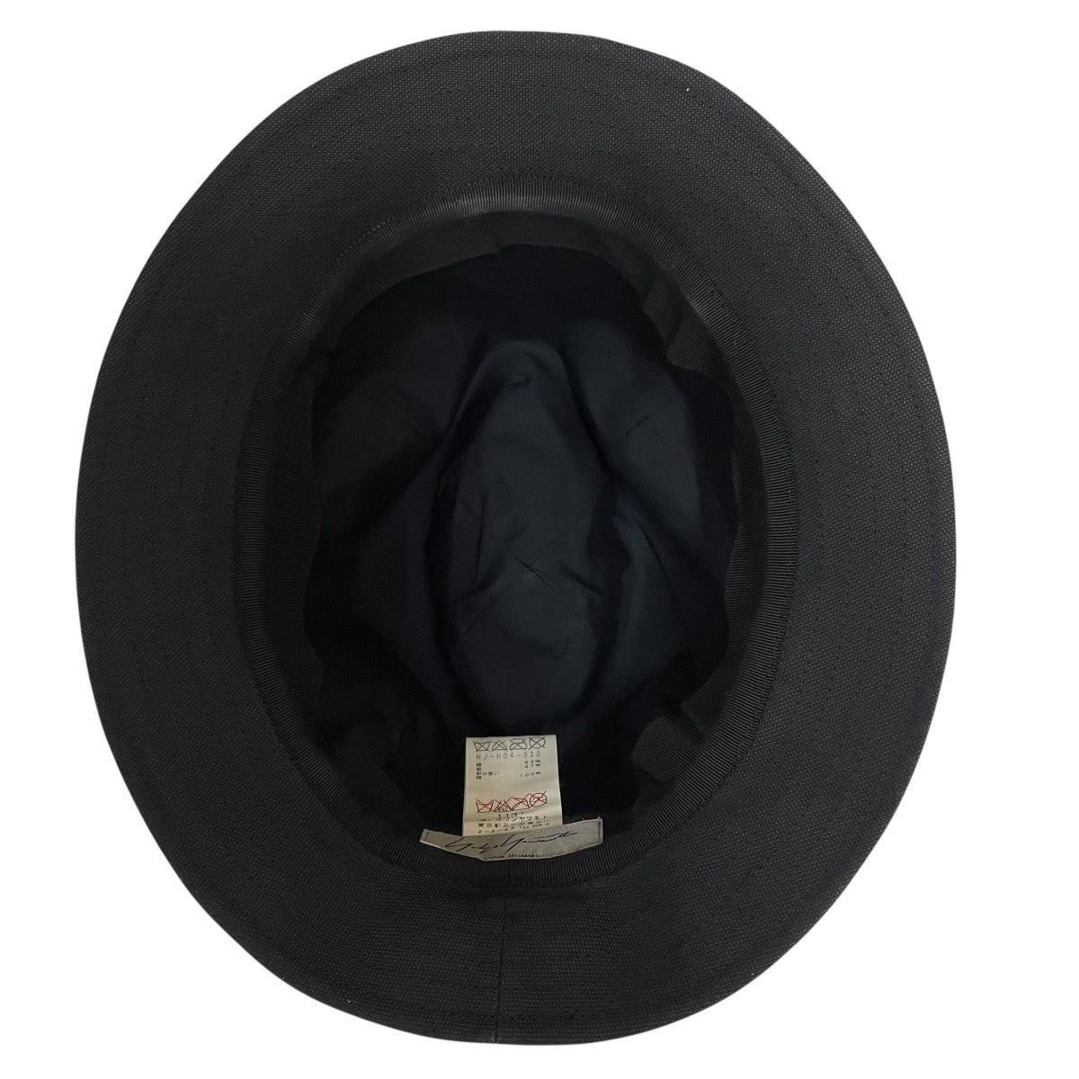 YOHJI YAMAMOTO(ヨウジヤマモト) 10SSハットHJ H04 323 HJ H04 323