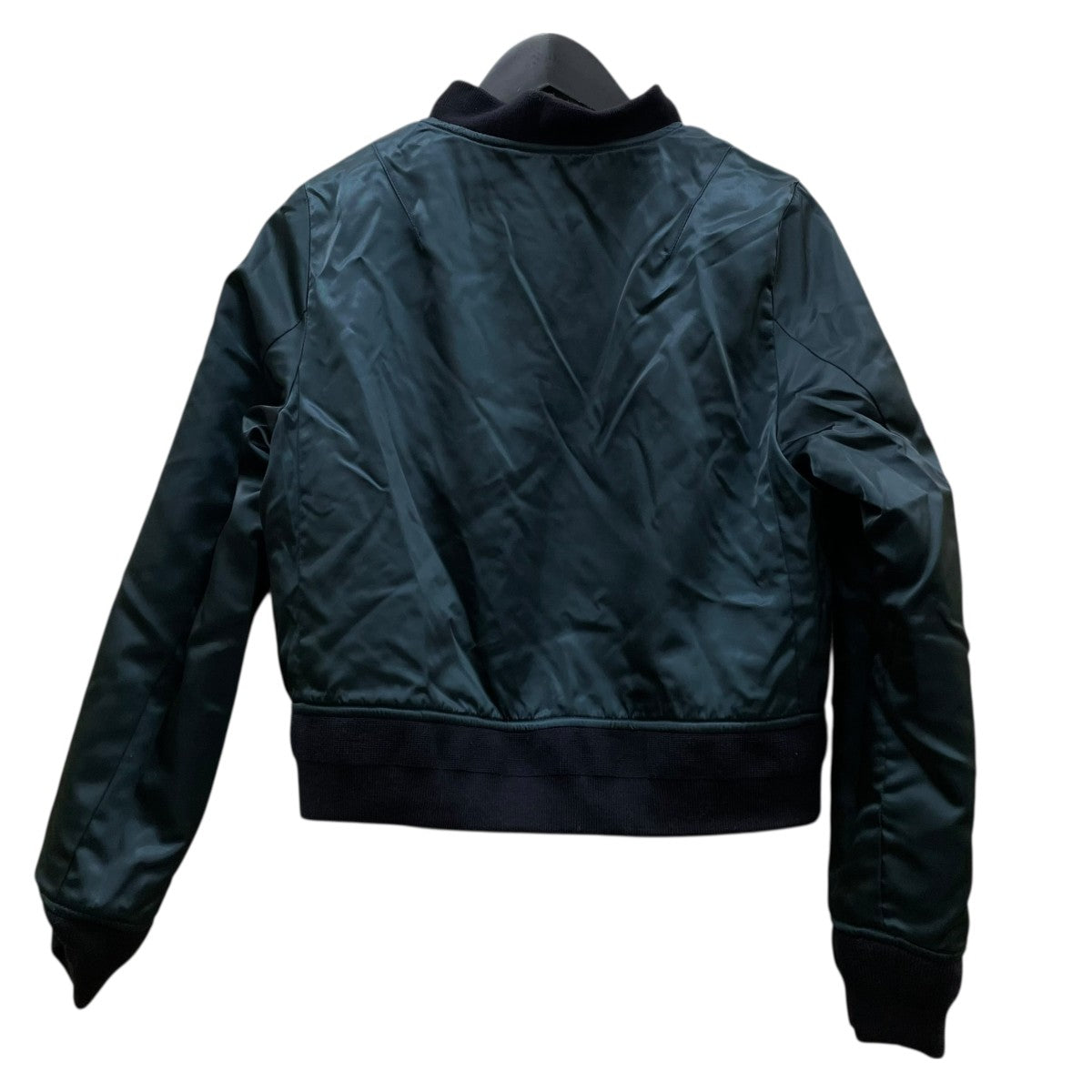 Velor flock print jacket ベロア リバーシブル短丈ブルゾンYSY-16FB01