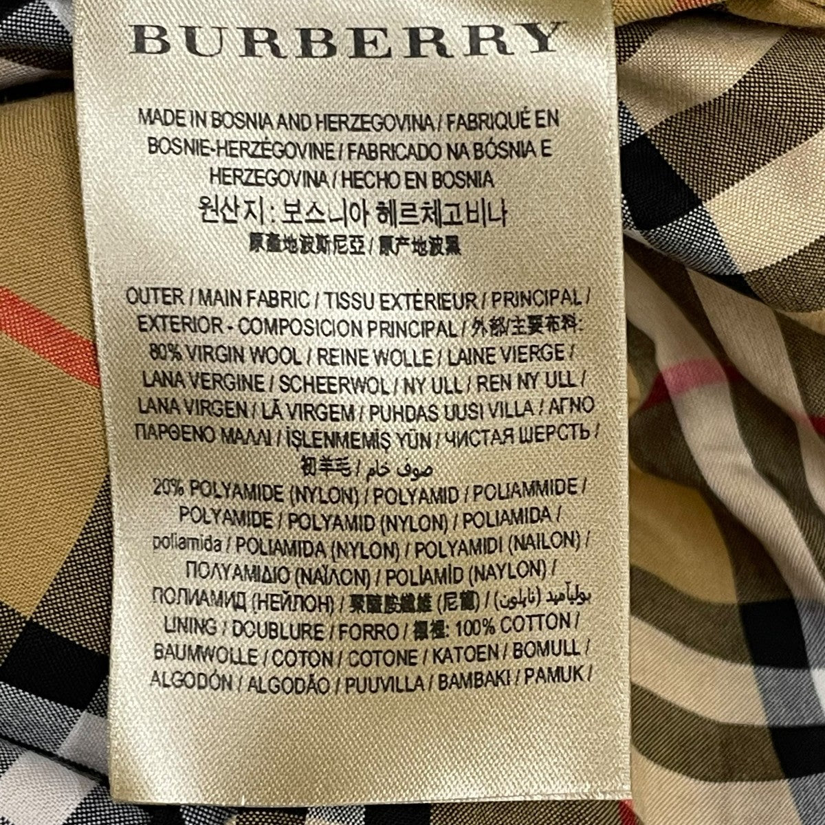 BURBERRY チェスターコート8003402 古着・中古-5枚目のアイテム画像