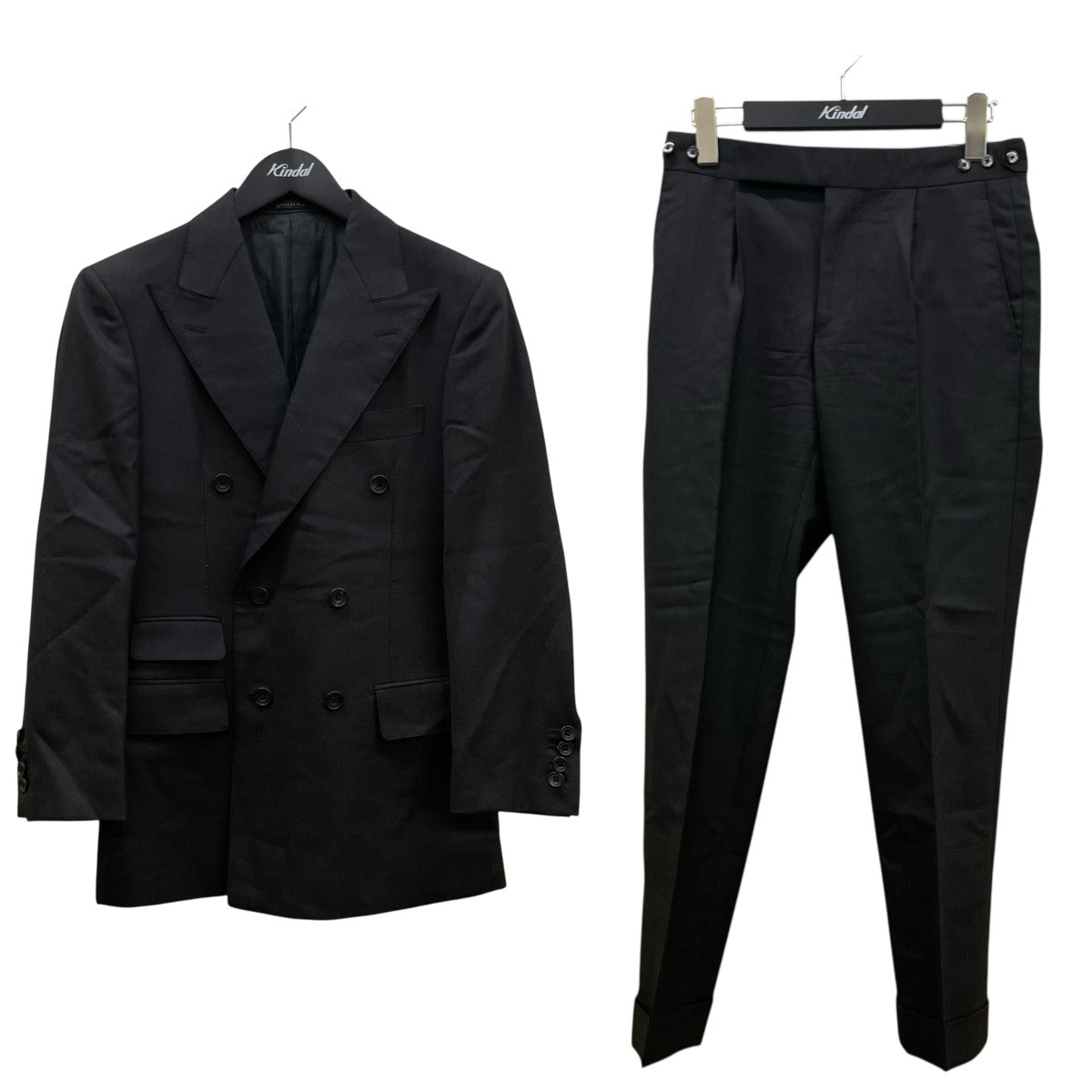 裏地ペイズリーセットアップスーツ