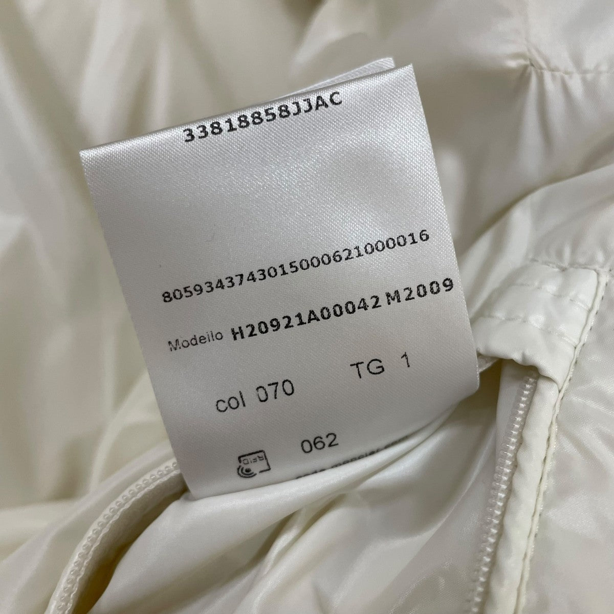 22-23AW ROUSAY ロゴワッペン・フード付 ボア切替 ダウンジャケットH20921A00042 M2009