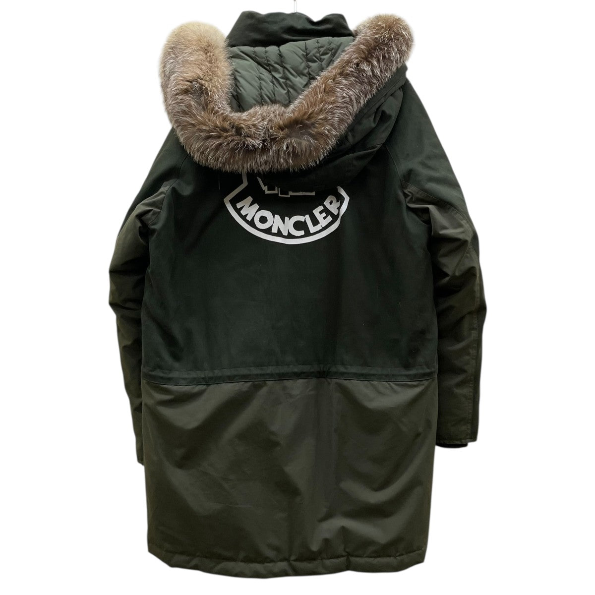 MONCLER×UNDEFEATED UNDEFEATED FENDORF アンディフィーテッド ミリタリー ダウンコートF20921C50912 54APQ 古着・中古-2枚目のアイテム画像