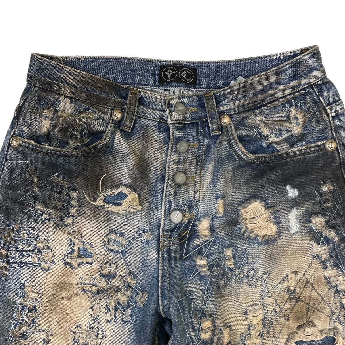 THUG CLUB COMBAT CASUALTY CARE DENIM PANTSデニムパンツTC25PT0901 古着・中古-3枚目のアイテム画像