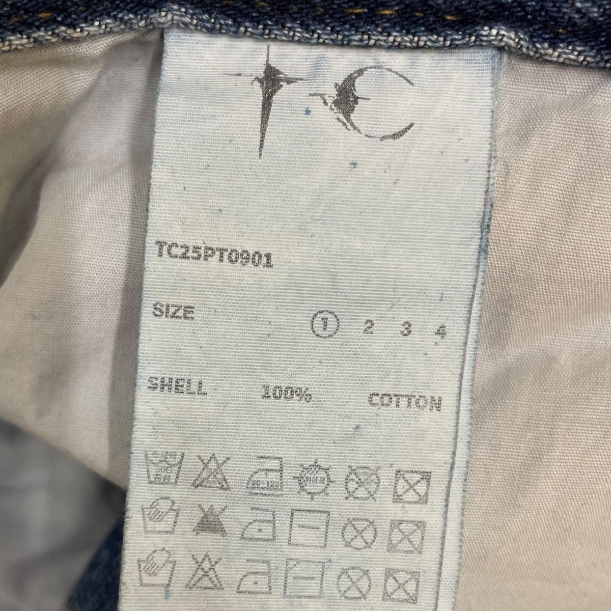 THUG CLUB COMBAT CASUALTY CARE DENIM PANTSデニムパンツTC25PT0901 古着・中古-6枚目のアイテム画像