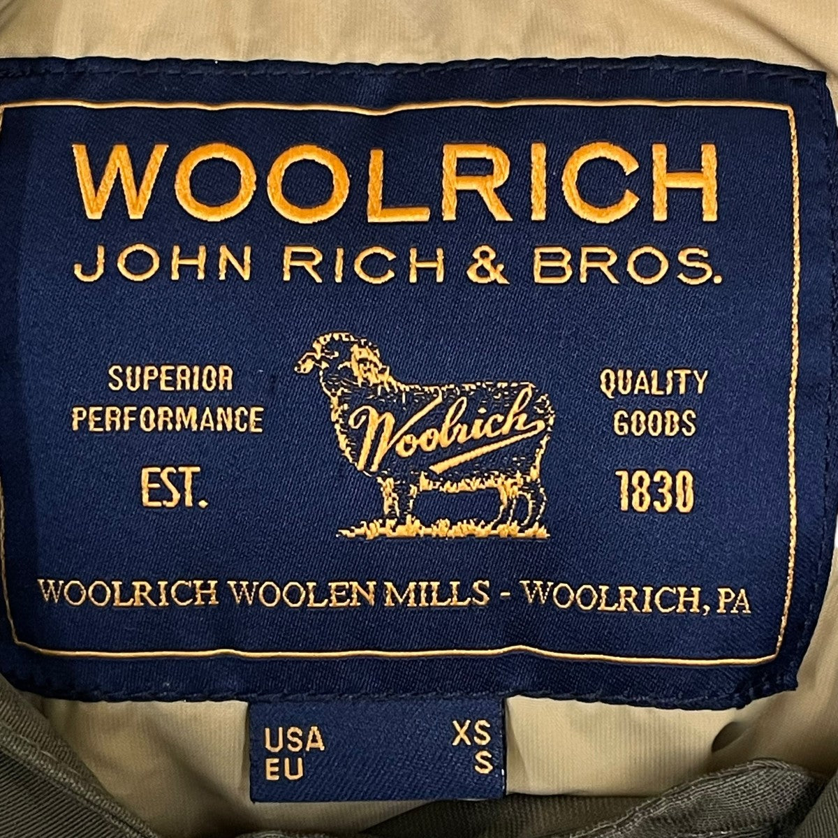WOOLRICH ダウンコート1502284 古着・中古-5枚目のアイテム画像
