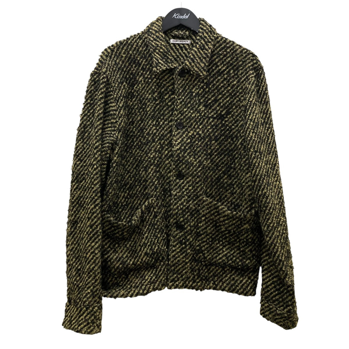 21AWARCHIVE BOX JACKET アーカイブ ボックスジャケット ツイードウールジャケットM4211ABB