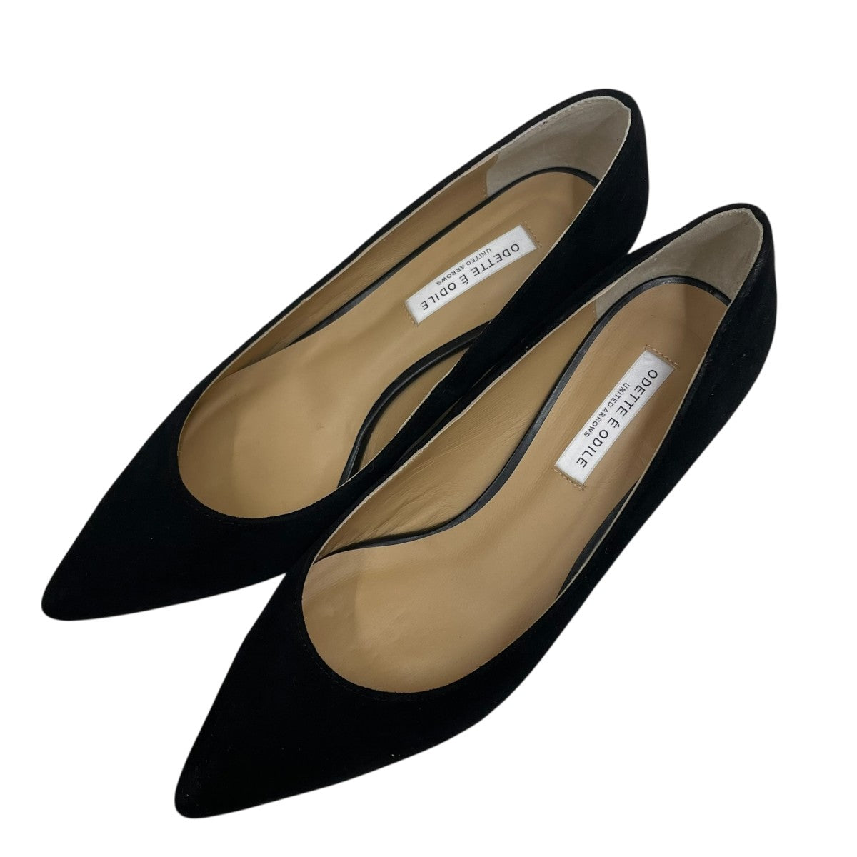 Odette e Odile ポインテッドブロックヒール パンプスパンプス51893 古着・中古-1枚目のアイテム画像