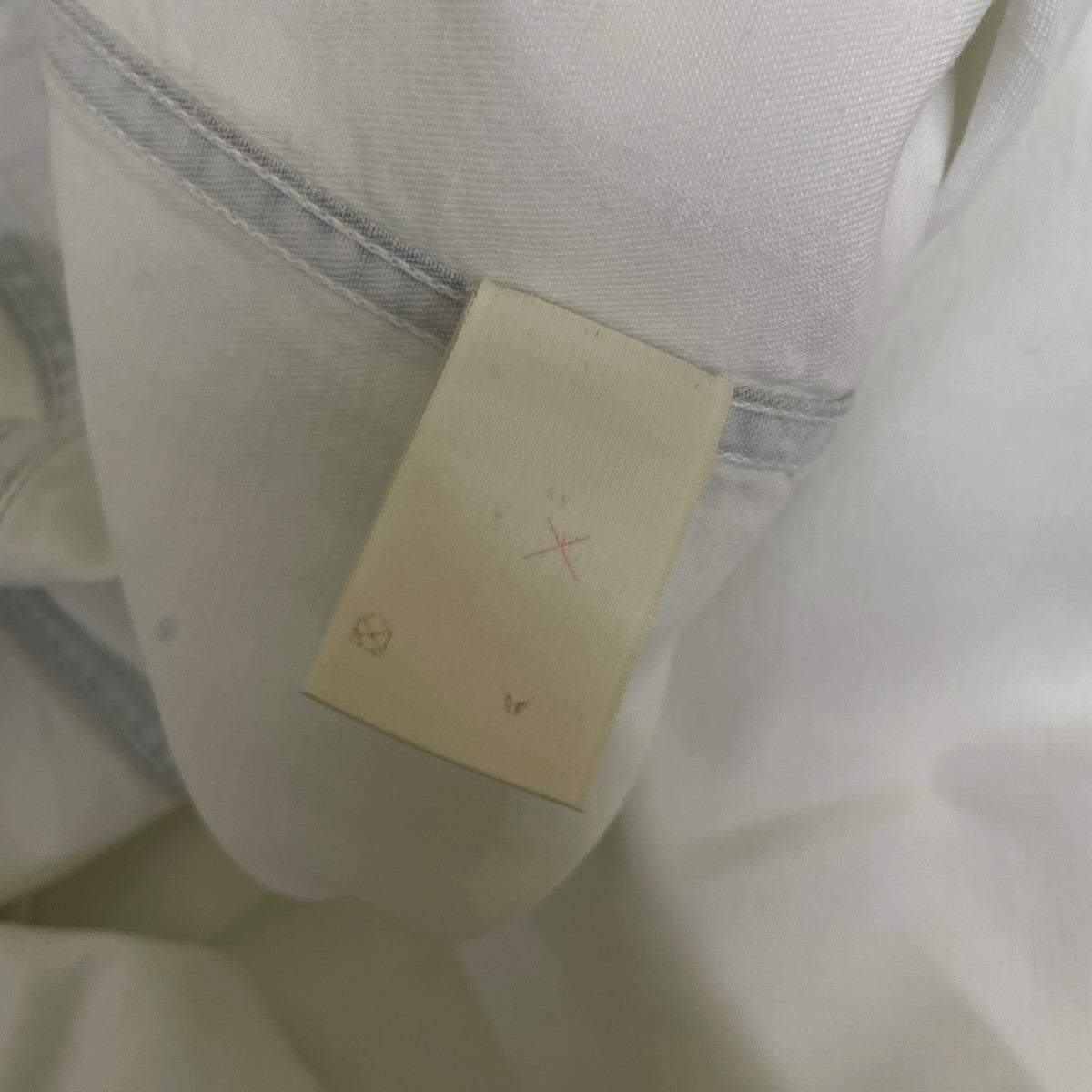 LOUIS VUITTON ロゴボタン 長袖シャツ デニムシャツ 古着・中古-6枚目のアイテム画像