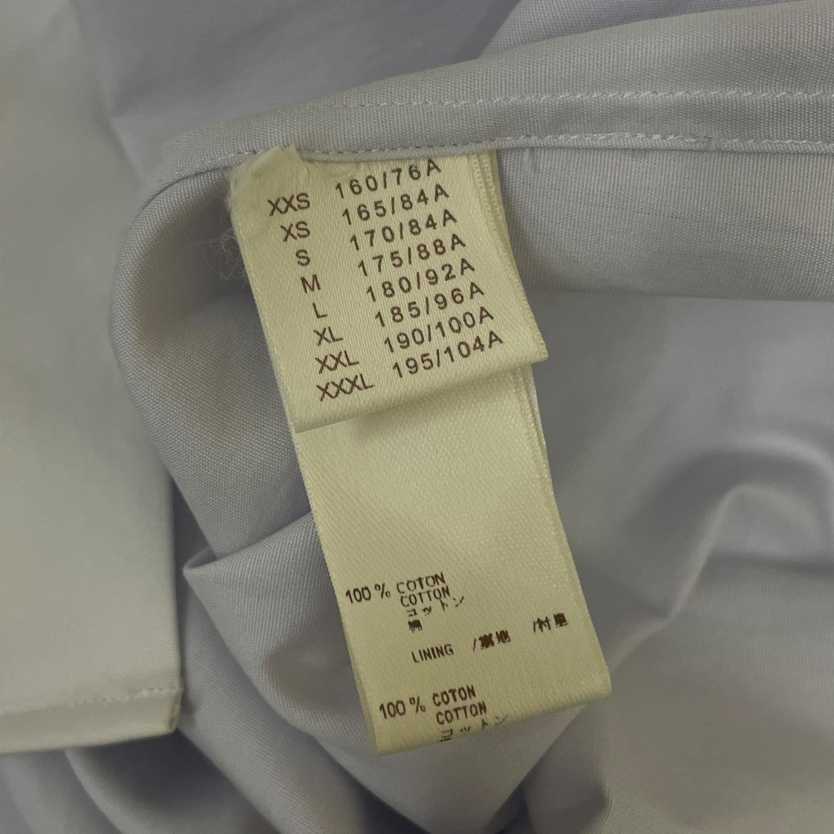 LOUIS VUITTON コットン 半袖シャツ ブラウスRM091 MOSH83BAH 古着・中古-6枚目のアイテム画像