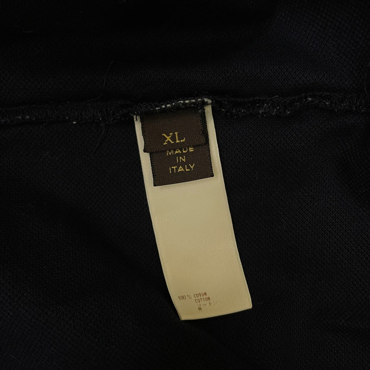 LOUIS VUITTON LVロゴ刺繍 コットン 半袖ポロシャツRM091M MNJR32JEA 古着・中古-5枚目のアイテム画像