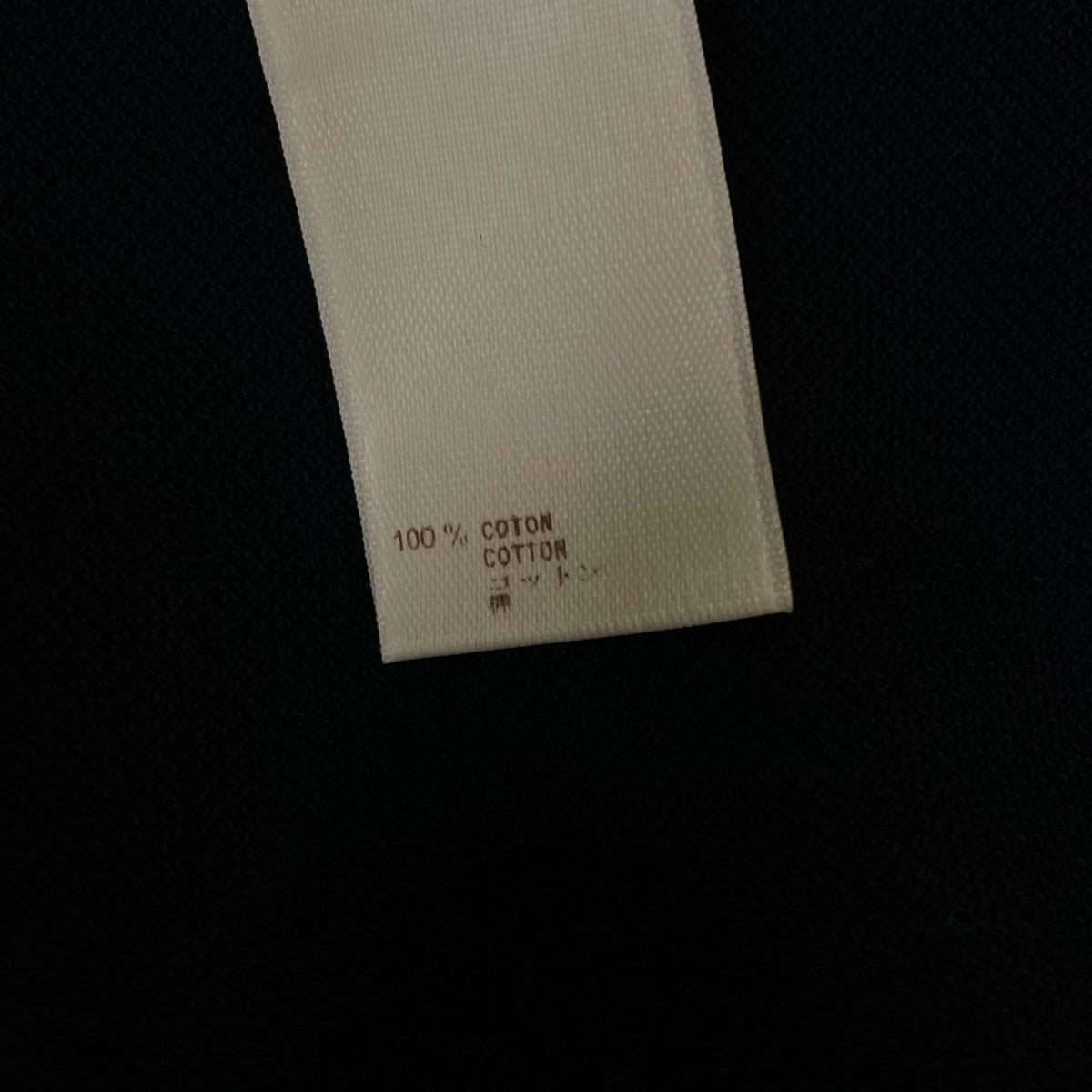 LOUIS VUITTON LVロゴ刺繍 コットン 半袖ポロシャツRM091M MNJR32JEA 古着・中古-6枚目のアイテム画像