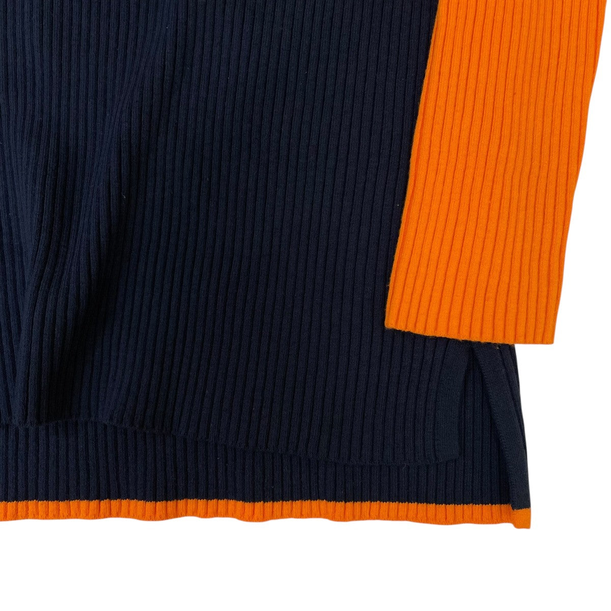 HeRIN．CYE Color block knit pulloverクルーネックニット530HAM70-0441 古着・中古-4枚目のアイテム画像