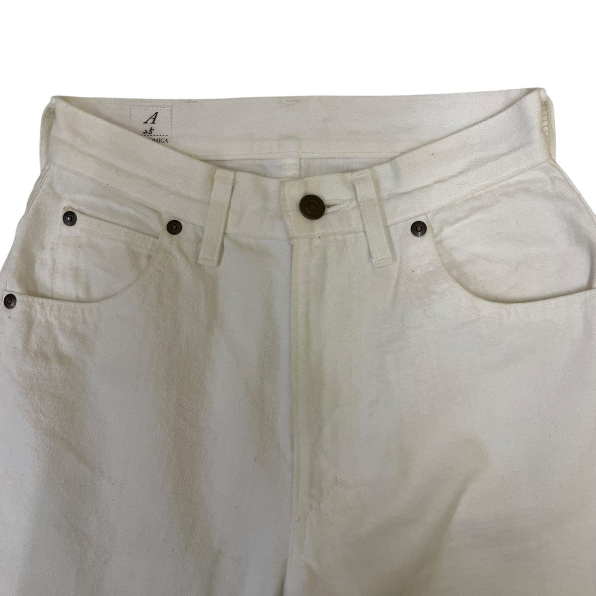 ANATOMICA WOMEN’S 618MARILYN2デニムパンツ531-551-04 古着・中古-3枚目のアイテム画像