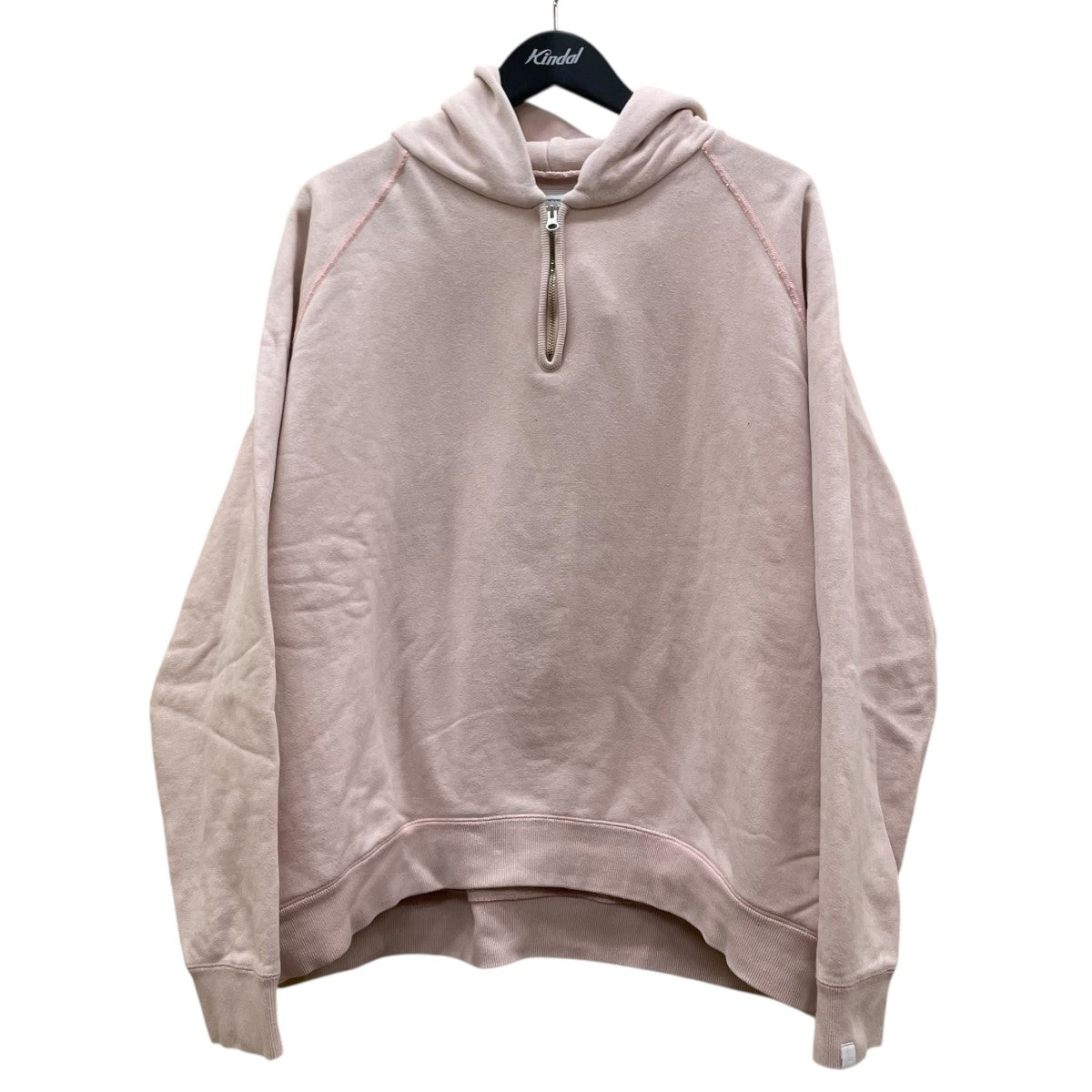 Graphpaper LOOPWHEELER for GP Half-Zip ParkaハーフジップパーカーGU211-70175 古着・中古-1枚目のアイテム画像
