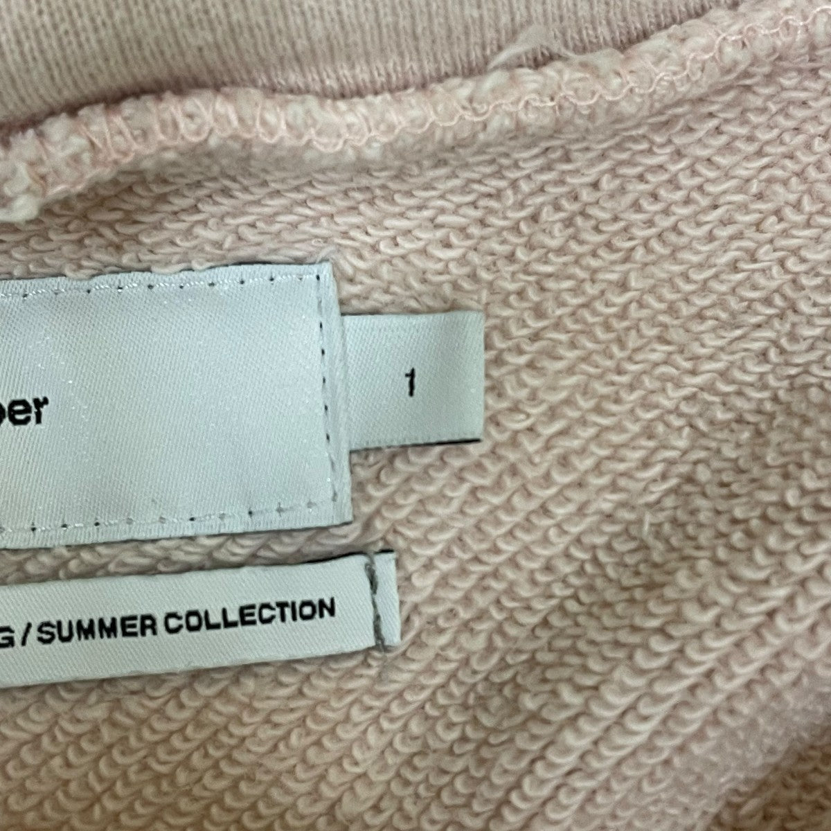 Graphpaper LOOPWHEELER for GP Half-Zip ParkaハーフジップパーカーGU211-70175 古着・中古-5枚目のアイテム画像
