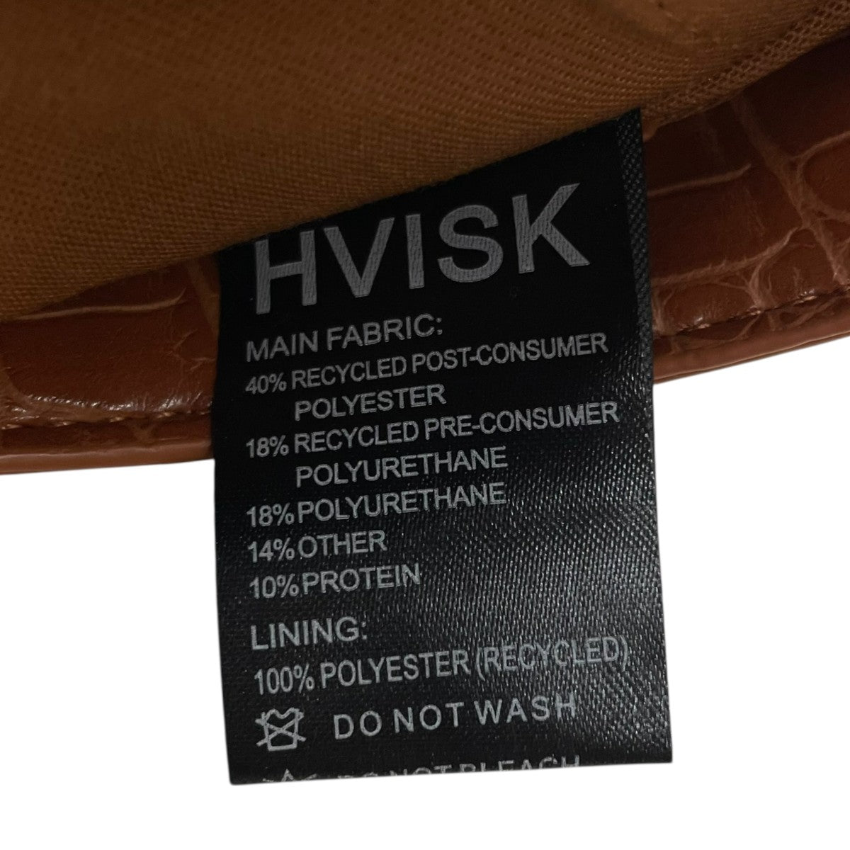 HVISK 合皮 クロコダイルレザー風 ハンドバッグ 古着・中古-6枚目のアイテム画像