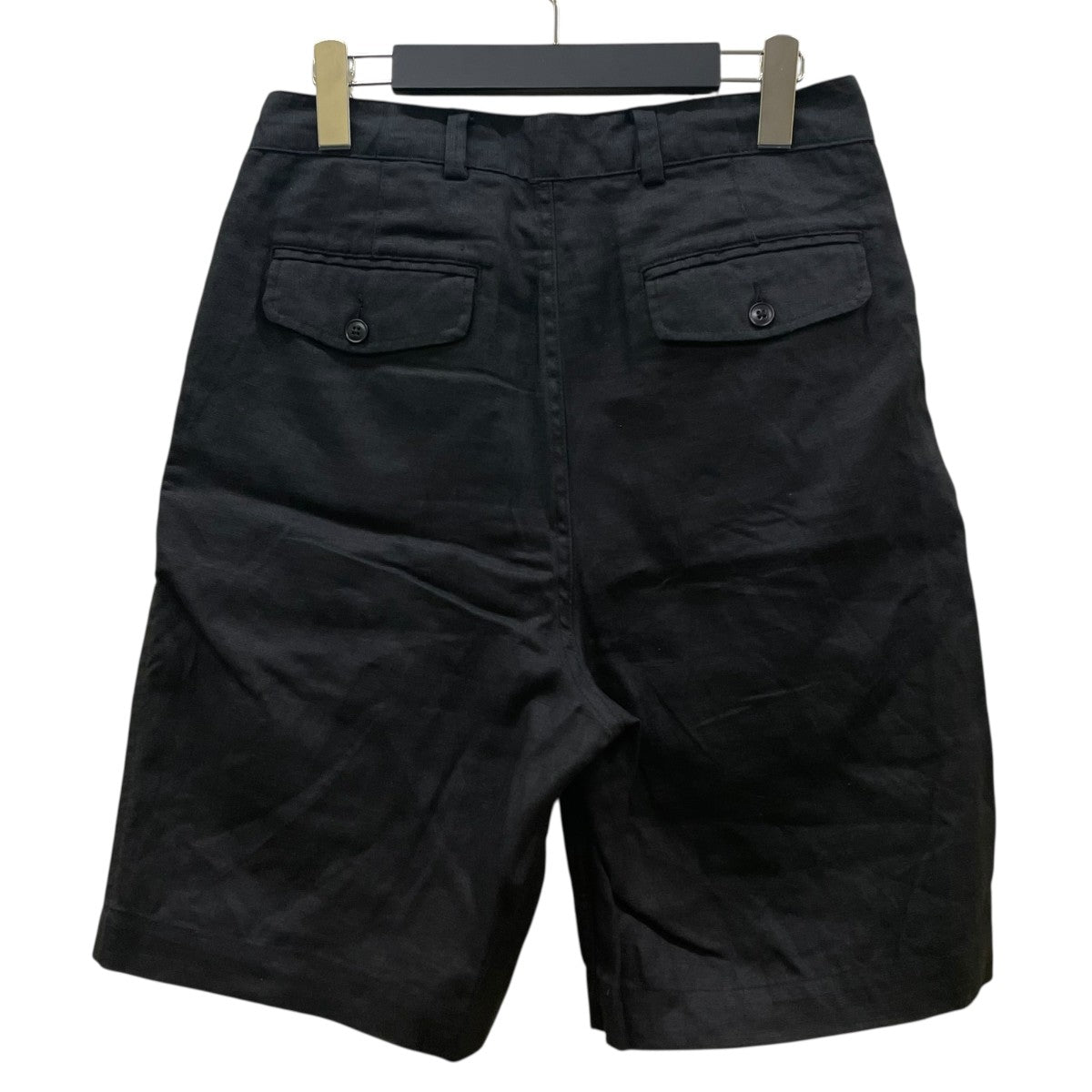 PLEATED LINEN SHORTSハーフパンツ4148
