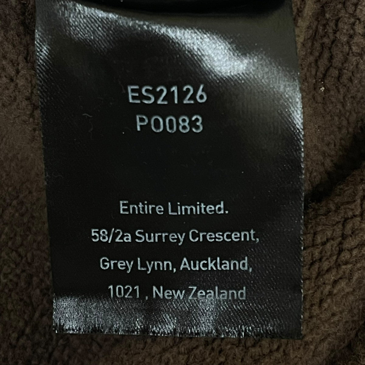 ENTIRE STUDIOS 短丈 クルーネックスウェットES2126 古着・中古-5枚目のアイテム画像