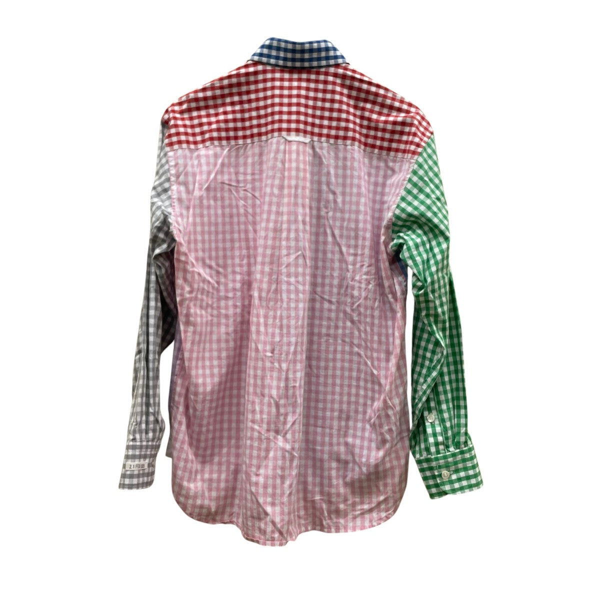 TSTS×lloomm チェック長袖シャツ25SMS0203 古着・中古-2枚目のアイテム画像