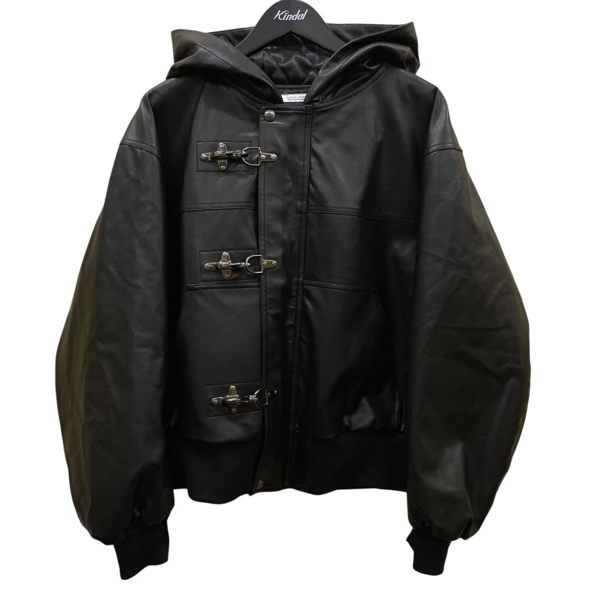 JOURNAL STANDARD 26SSフェイクレザー ファイヤーマン フード ジャケット26011600306010 古着・中古-1枚目のアイテム画像