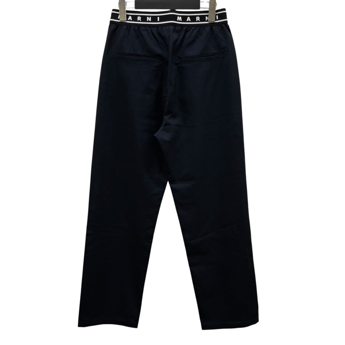 MARNI 24SSウエストロゴイージースラックスPUMU0242UD 古着・中古-2枚目のアイテム画像