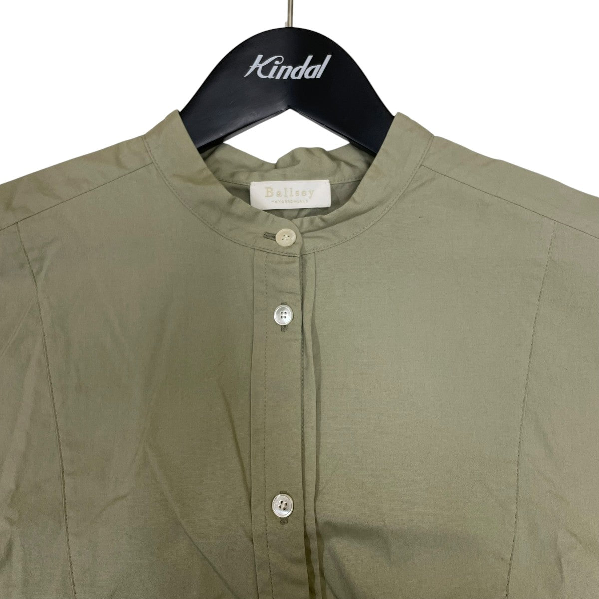 BALLSEY BBカリグラフィプリント タックネックブラウス長袖ブラウス11014401035 古着・中古-3枚目のアイテム画像