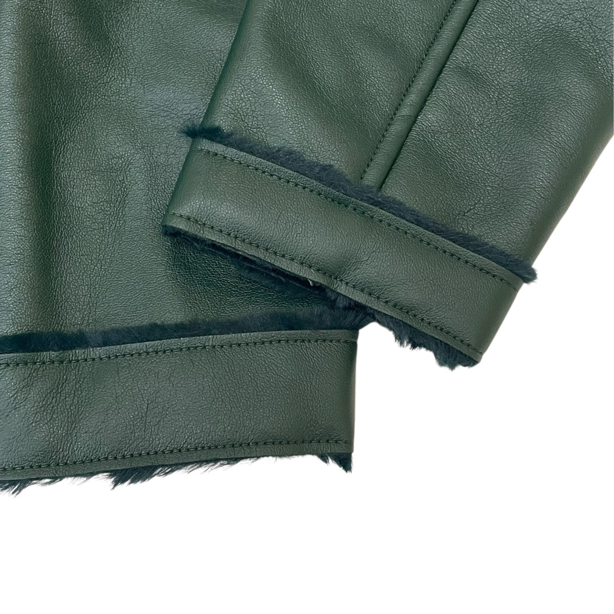 LEVI’S MADE＆CRAFTED SHERPA CROP MOTOボアフェイクレザージャケットA0337-0000 古着・中古-4枚目のアイテム画像