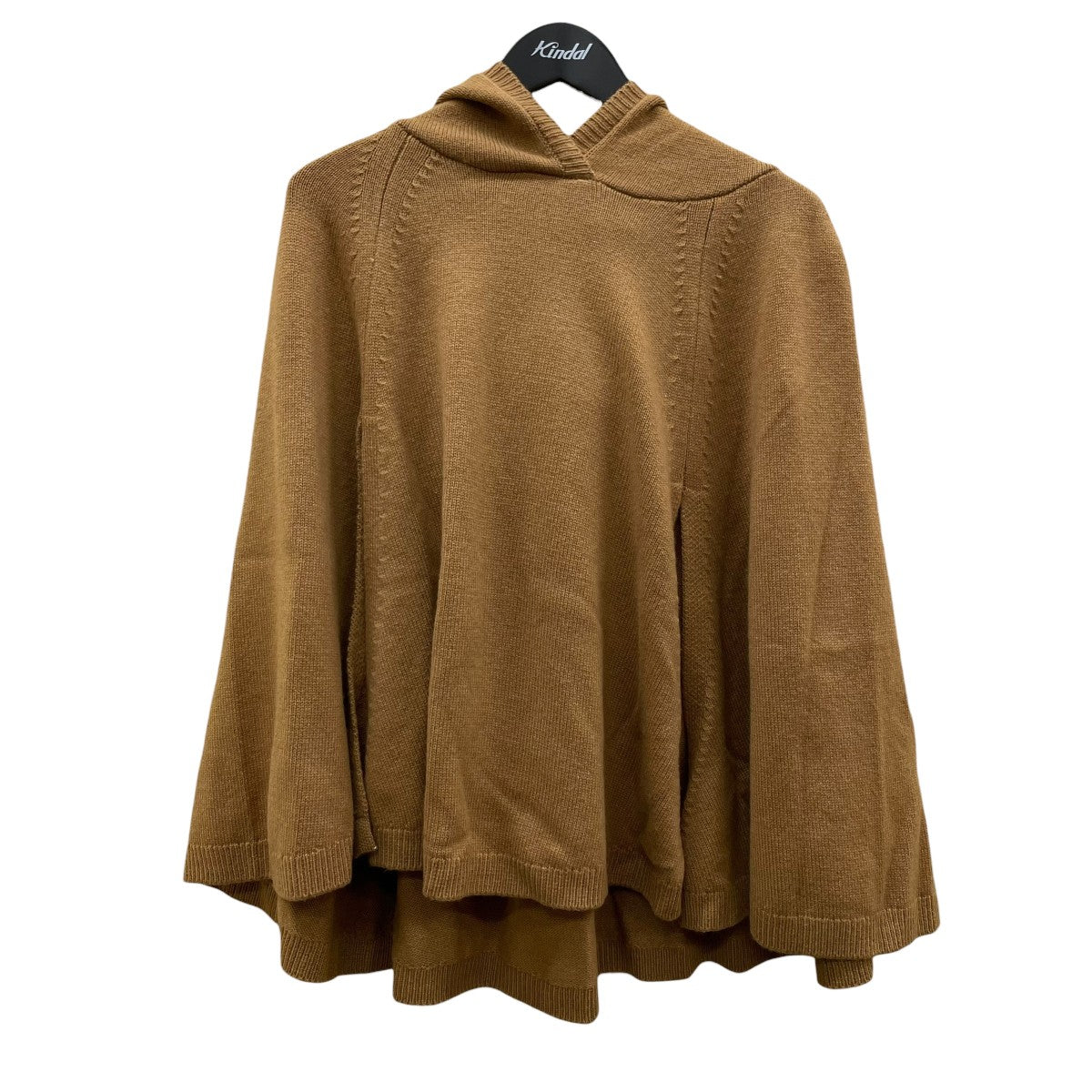 Gypsohila Knit PonchoポンチョGPG 607 古着・中古-1枚目のアイテム画像