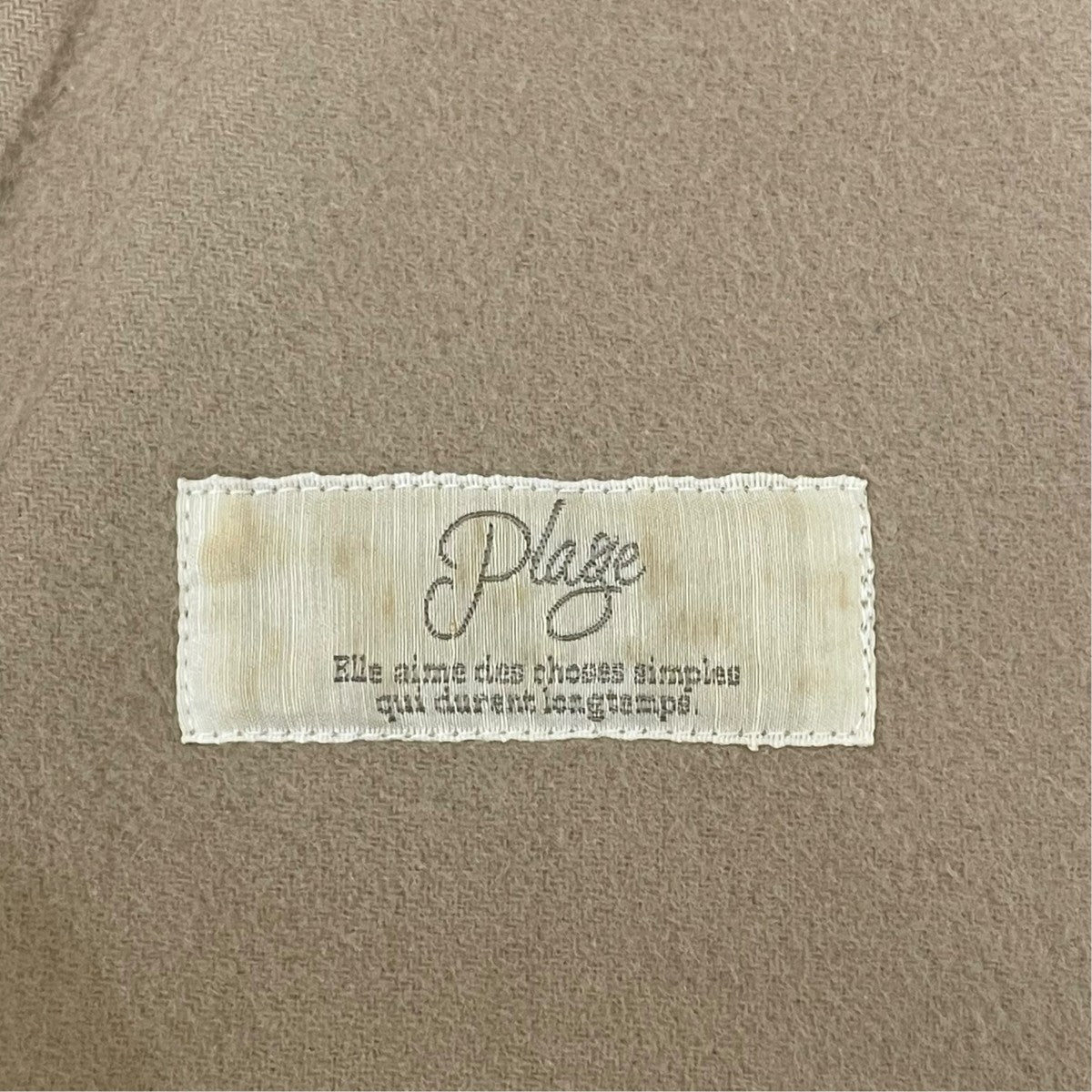Plage ハミルトンテーラードコートロングコート18020922900030 古着・中古-7枚目のアイテム画像