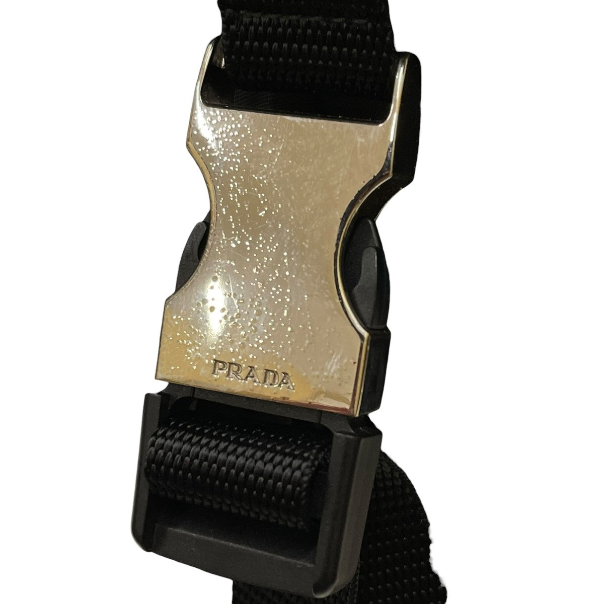 PRADA(プラダ) Re-Nylon xサフィアーノレザー バックパック ロゴ