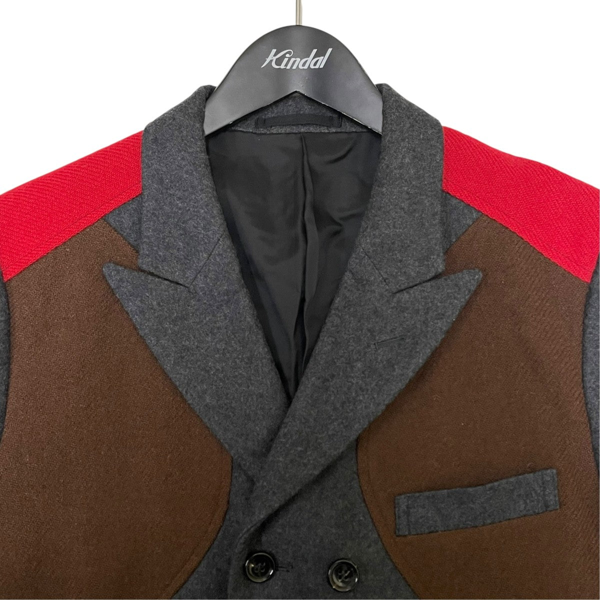 COMME des GARCONS HOMME PLUS AD2003 カーブ期テーラードジャケット 古着・中古-3枚目のアイテム画像