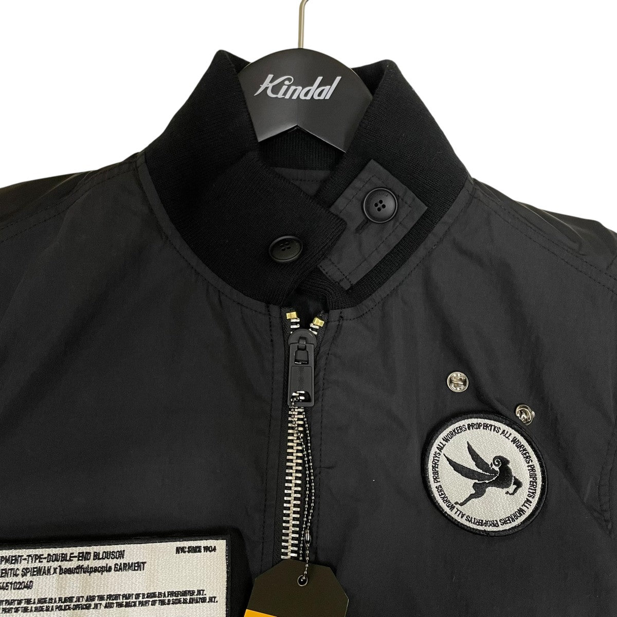 25AWdoubleend work blousonT01011