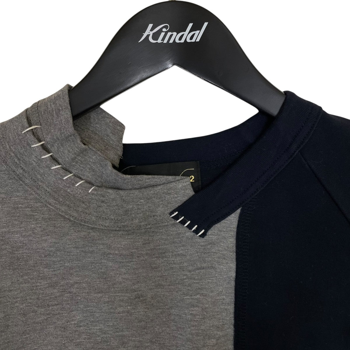 KOLOR 21SS切替 再構築 半袖Tシャツ コットンTシャツ21SCM T04203 古着・中古-3枚目のアイテム画像