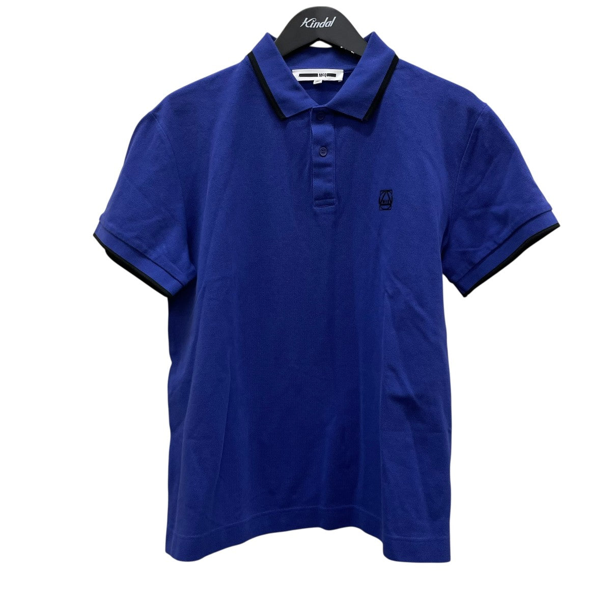 ALEXANDER McQUEEN 100％コットン 半袖ポロシャツ277624 古着・中古-1枚目のアイテム画像