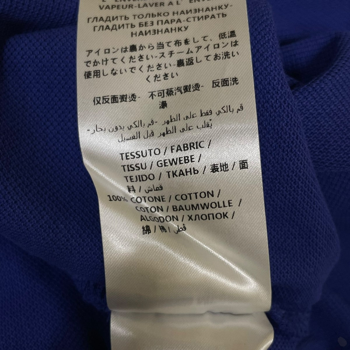 100％コットン 半袖ポロシャツ277624
