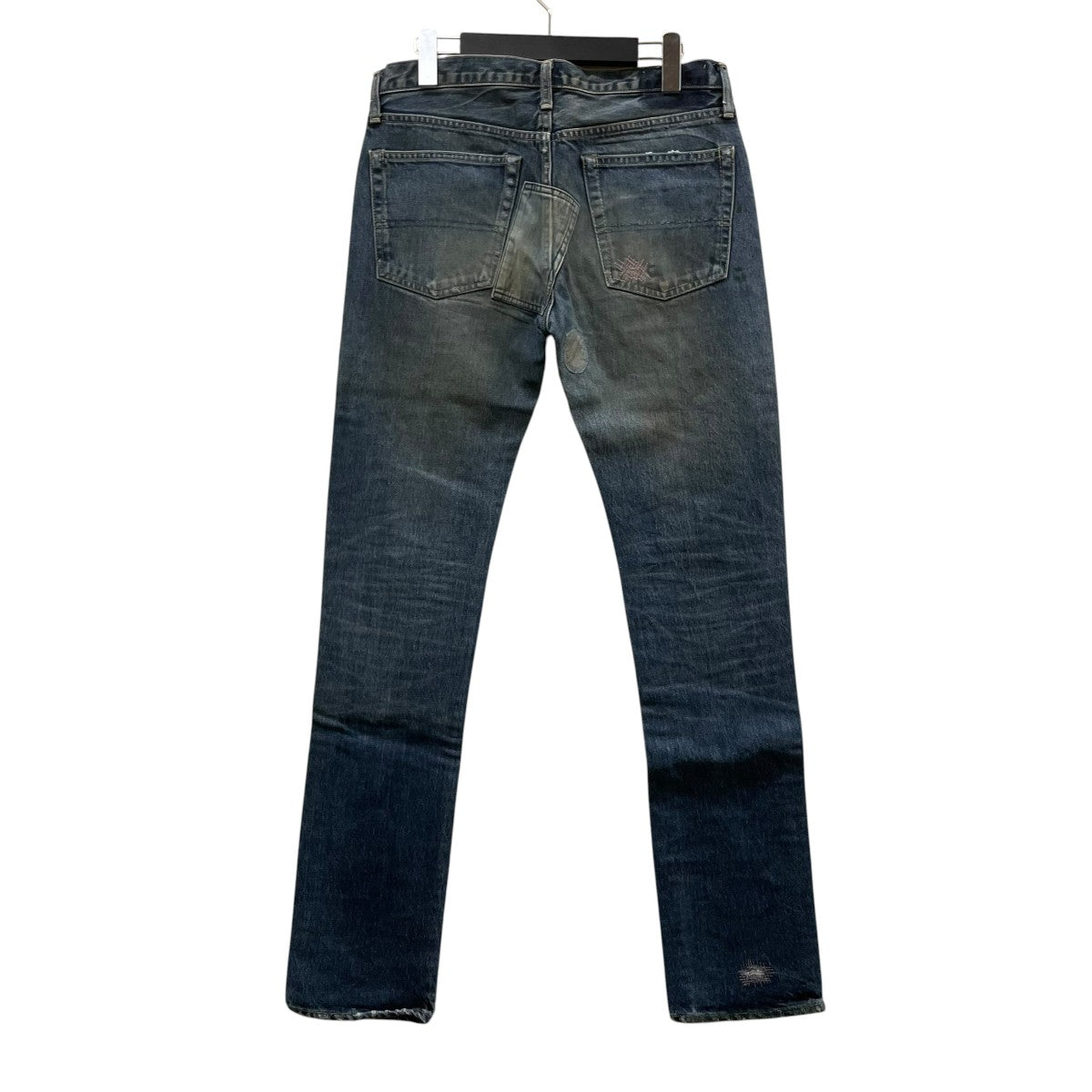 UNDERCOVERISM 05SSBut Beautiful 期パッチワークデザイン ダメージ加工 デニムパンツ5S226-P3 古着・中古-2枚目のアイテム画像