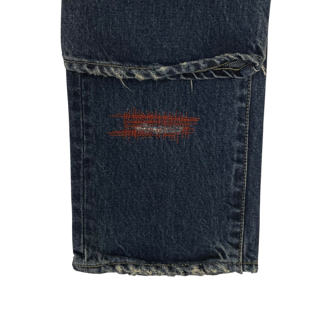 UNDERCOVERISM 05SSBut Beautiful 期パッチワークデザイン ダメージ加工 デニムパンツ5S226-P3 古着・中古-5枚目のアイテム画像
