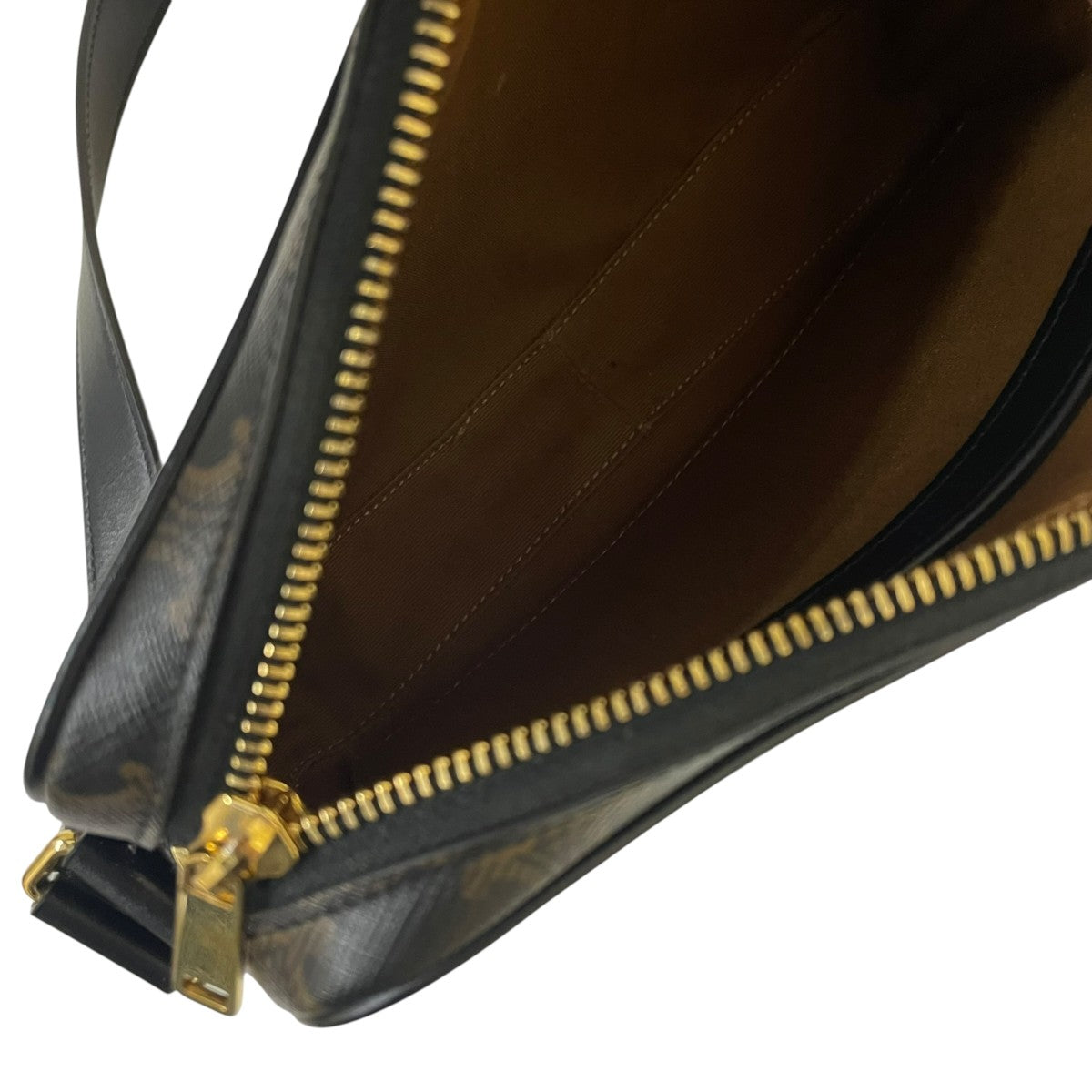 CELINE TRIOMPHE CANVASプリント入り ショルダーバッグ 古着・中古-5枚目のアイテム画像